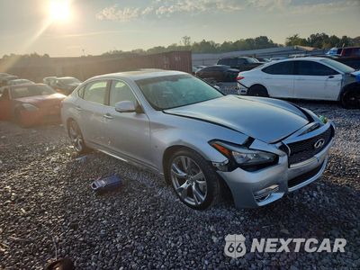 Czwarte zdjęcie samochodu z boku: 2019 INFINITI Q70L 3.7 LUXE VIN:JN1BY1PP1KM685733 - miniatura