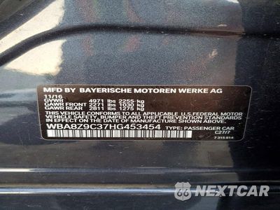 Zdjęcie 13 z 13 samochodu: 2017 BMW 330 XIGT VIN:WBA8Z9C37HG453454 - miniatura