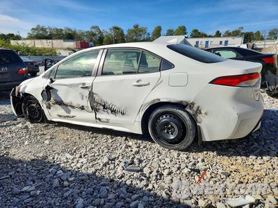 Drugie zdjęcie samochodu z przodu: 2020 TOYOTA COROLLA LE VIN:JTDEPRAEXLJ067395 - miniatura