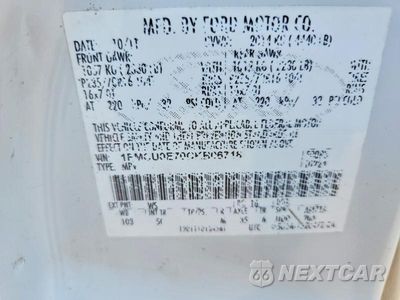 Zdjęcie 13 z 13 samochodu: 2012 FORD ESCAPE LIM VIN:1FMCU0E70CKB06718 - miniatura