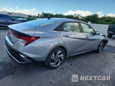 Trzecie zdjęcie samochodu z tyłu: 2024 HYUNDAI ELANTRA SEL VIN:KMHLS4DGXRU833182 - miniatura