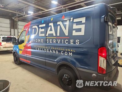 Drugie zdjęcie samochodu z przodu: 2021 FORD TRANSIT VIN:1FTBR1DG0MKA00036 - miniatura