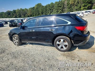 Drugie zdjęcie samochodu z przodu: 2016 ACURA MDX VIN:5FRYD3H2XGB017977 - miniatura