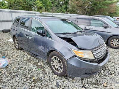 Czwarte zdjęcie samochodu z boku: 2013 HONDA ODYSSEY EXL VIN:5FNRL5H61DB002349 - miniatura