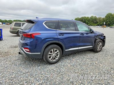 Trzecie zdjęcie samochodu z tyłu: 2020 HYUNDAI SANTA FE SEL VIN:5NMS33ADXLH296376 - miniatura