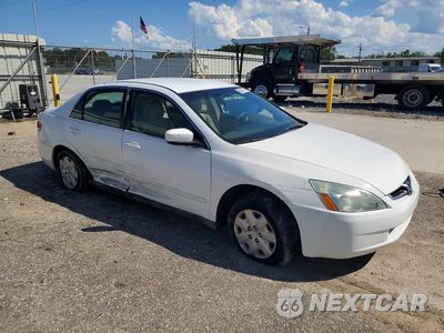 Czwarte zdjęcie samochodu z boku: 2004 HONDA ACCORD LX VIN:1HGCM56354A043640 - miniatura
