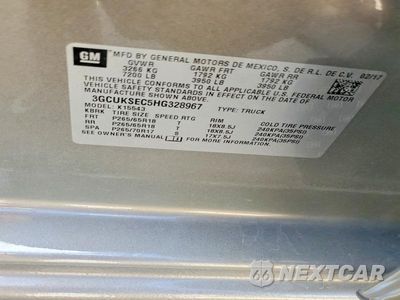 Zdjęcie 12 z 12 samochodu: 2017 CHEVROLET SILVERADO K1500 LTZ VIN:3GCUKSEC5HG328967 - miniatura