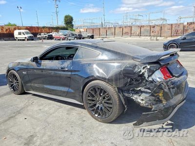 Drugie zdjęcie samochodu z przodu: 2019 FORD MUSTANG GT VIN:1FA6P8CF2K5161353 - miniatura