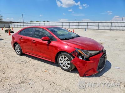 Czwarte zdjęcie samochodu z boku: 2021 TOYOTA COROLLA LE VIN:JTDEPMAE8MJ121426 - miniatura