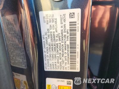 Zdjęcie 13 z 13 samochodu: 2026 HONDA CR-V EX VIN:2HKRS4H49TH516087 - miniatura