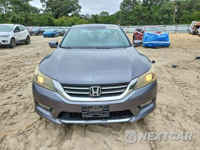 Piąte zdjęcie samochodu w środku: 2014 HONDA ACCORD EXL VIN:1HGCR2F86EA134168 - miniatura