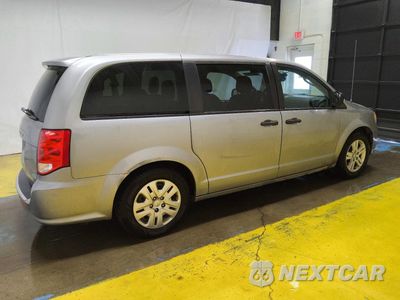 Trzecie zdjęcie samochodu z tyłu: 2019 DODGE GRAND CARAVAN SE VIN:2C4RDGBG5KR805208 - miniatura