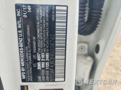 Zdjęcie 13 z 13 samochodu: 2017 MERCEDES-BENZ C 300 VIN:55SWF4JB3HU208742 - miniatura