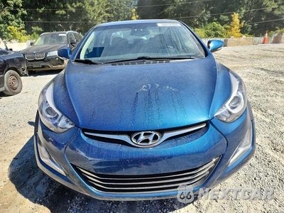 Piąte zdjęcie samochodu w środku: 2014 HYUNDAI ELANTRA LIMITED VIN:KMHDH4AE3EU180601 - miniatura