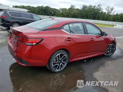 Trzecie zdjęcie samochodu z tyłu: 2025 NISSAN SENTRA SR VIN:3N1AB8DV7SY294186 - miniatura