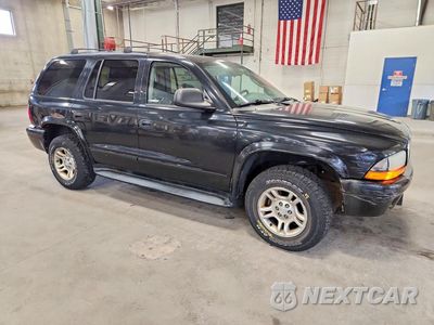 Czwarte zdjęcie samochodu z boku: 2003 DODGE DURANGO SLT VIN:1D4HS48NX3F500806 - miniatura