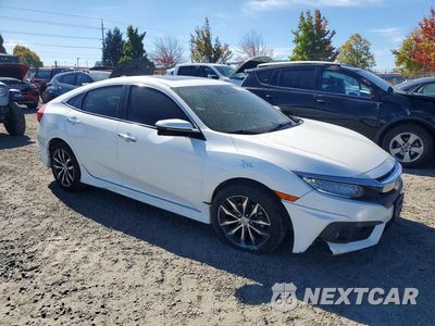 Czwarte zdjęcie samochodu z boku: 2017 HONDA CIVIC TOURING VIN:2HGFC1F99HH652797 - miniatura