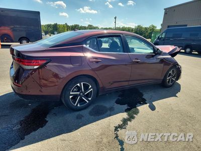 Trzecie zdjęcie samochodu z tyłu: 2025 NISSAN SENTRA SV VIN:3N1AB8CV1SY289051 - miniatura