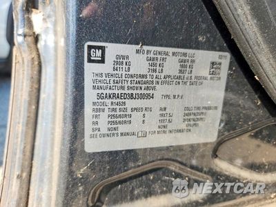 Zdjęcie 12 z 12 samochodu: 2011 BUICK ENCLAVE CX VIN:5GAKRAED3BJ300954 - miniatura