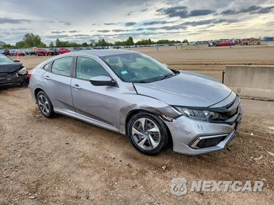 Czwarte zdjęcie samochodu z boku: 2020 HONDA CIVIC LX VIN:2HGFC2F69LH547861 - miniatura