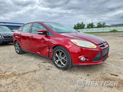 Czwarte zdjęcie samochodu z boku: 2014 FORD FOCUS SE VIN:1FADP3F21EL395910 - miniatura