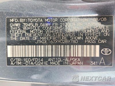 Zdjęcie 12 z 12 samochodu: 2009 SCION TC BASE VIN:JTKDE167X90289780 - miniatura