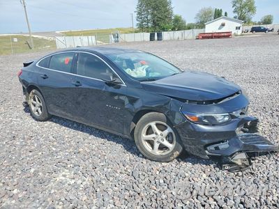 Czwarte zdjęcie samochodu z boku: 2017 CHEVROLET MALIBU LS VIN:1G1ZB5ST8HF145715 - miniatura