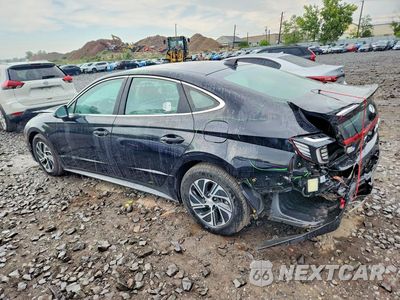 Drugie zdjęcie samochodu z przodu: 2023 HYUNDAI SONATA HYBRID BLUE VIN:KMHL24JJ3PA074096 - miniatura