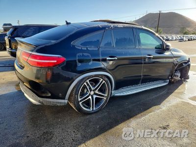 Trzecie zdjęcie samochodu z tyłu: 2017 MERCEDES-BENZ GLE COUPE 43 AMG VIN:4JGED6EB8HA058625 - miniatura