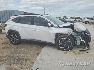 Czwarte zdjęcie samochodu z boku: 2022 HYUNDAI TUCSON SEL VIN:5NMJF3AE4NH039924 - miniatura