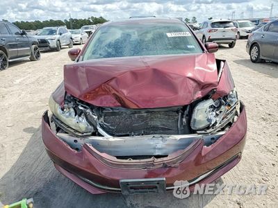 Piąte zdjęcie samochodu w środku: 2014 HONDA CIVIC EX VIN:19XFB2F83EE082236 - miniatura