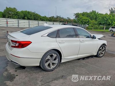 Trzecie zdjęcie samochodu z tyłu: 2018 HONDA ACCORD EX VIN:1HGCV1F46JA098849 - miniatura