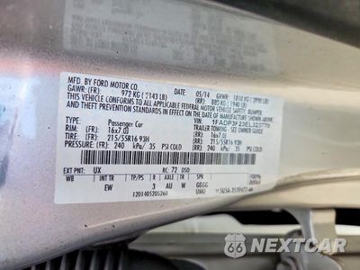 Zdjęcie 12 z 12 samochodu: 2014 FORD FOCUS SE VIN:1FADP3F23EL323770 - miniatura