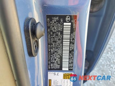 Zdjęcie 12 z 12 samochodu: 2008 TOYOTA PRIUS BASE VIN:JTDKB20U087757940 - miniatura
