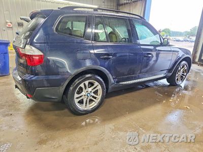 Trzecie zdjęcie samochodu z tyłu: 2008 BMW X3 3.0SI VIN:WBXPC93438WJ21593 - miniatura