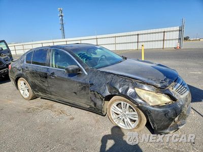 Czwarte zdjęcie samochodu z boku: 2011 INFINITI G25 SEDAN BASE VIN:JN1DV6APXBM830601 - miniatura