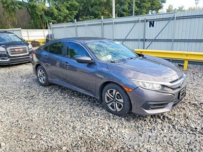 Czwarte zdjęcie samochodu z boku: 2016 HONDA CIVIC LX VIN:19XFC2F59GE201932 - miniatura