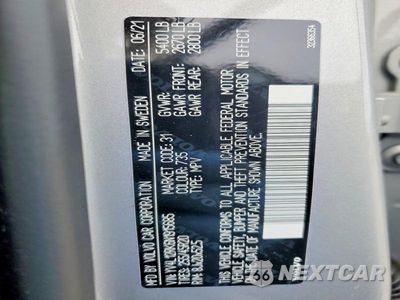 Zdjęcie 13 z 13 samochodu: 2022 VOLVO XC60 B5 MOMENTUM VIN:YV4L12RK6N1915685 - miniatura