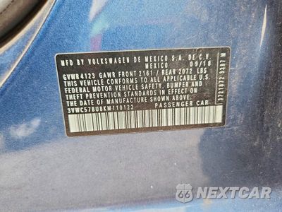 Zdjęcie 12 z 12 samochodu: 2019 VOLKSWAGEN JETTA S VIN:3VWC57BU8KM110122 - miniatura