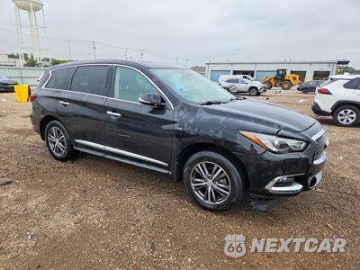 Czwarte zdjęcie samochodu z boku: 2017 INFINITI QX60 BASE VIN:5N1DL0MM2HC522236 - miniatura