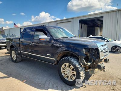 Czwarte zdjęcie samochodu z boku: 2012 FORD F150 SUPERCREW VIN:1FTFW1ET3CFA66609 - miniatura