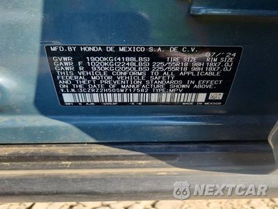 Zdjęcie 13 z 13 samochodu: 2025 HONDA HR-V SPORT VIN:3CZRZ2H50SM717582 - miniatura