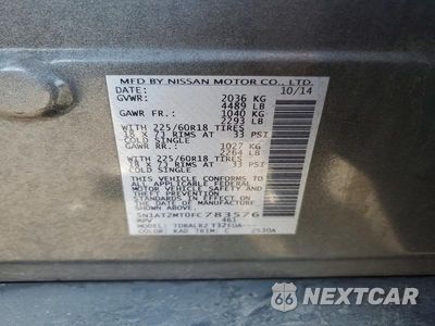 Zdjęcie 13 z 13 samochodu: 2015 NISSAN ROGUE SL VIN:5N1AT2MT0FC783576 - miniatura