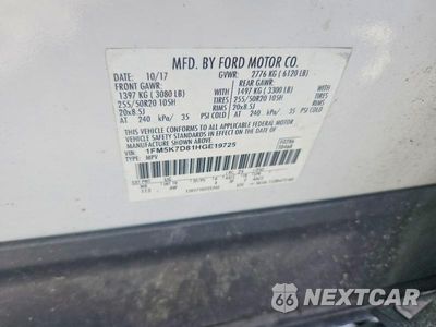 Zdjęcie 13 z 13 samochodu: 2017 FORD EXPLORER XLT VIN:1FM5K7D81HGE19725 - miniatura
