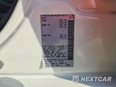 Zdjęcie 12 z 12 samochodu: 2025 NISSAN ALTIMA SV VIN:1N4BL4DV4SN333522 - miniatura
