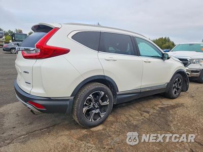 Trzecie zdjęcie samochodu z tyłu: 2017 HONDA CR-V TOURING VIN:5J6RW2H98HL063470 - miniatura