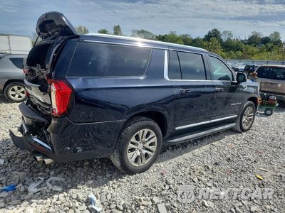 Trzecie zdjęcie samochodu z tyłu: 2022 GMC YUKON XL DENALI VIN:1GKS2JKL2NR313011 - miniatura