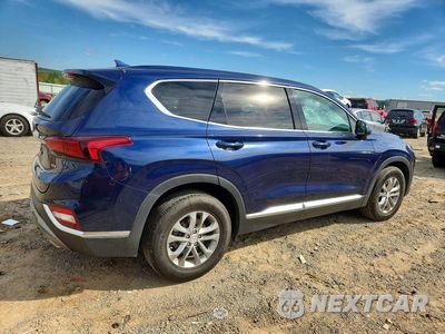 Trzecie zdjęcie samochodu z tyłu: 2020 HYUNDAI SANTA FE SEL VIN:5NMS3CAD2LH277708 - miniatura