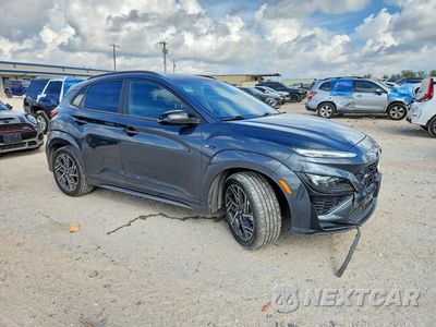 Czwarte zdjęcie samochodu z boku: 2022 HYUNDAI KONA N LINE VIN:KM8K33A35NU889173 - miniatura