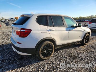 Trzecie zdjęcie samochodu z tyłu: 2012 BMW X3 XDRIVE28I VIN:5UXWX5C54CL723202 - miniatura